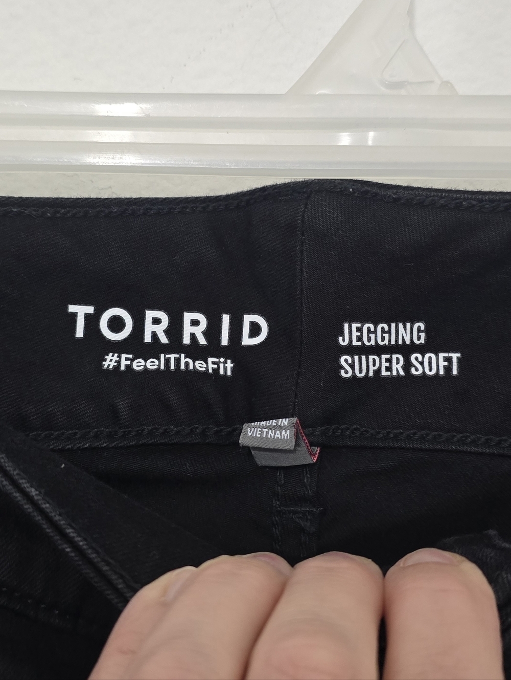 Torrid Super Soft Black Jegging - Picture 3 of 4